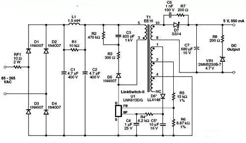 電源廠家整理：電源電路圖集錦